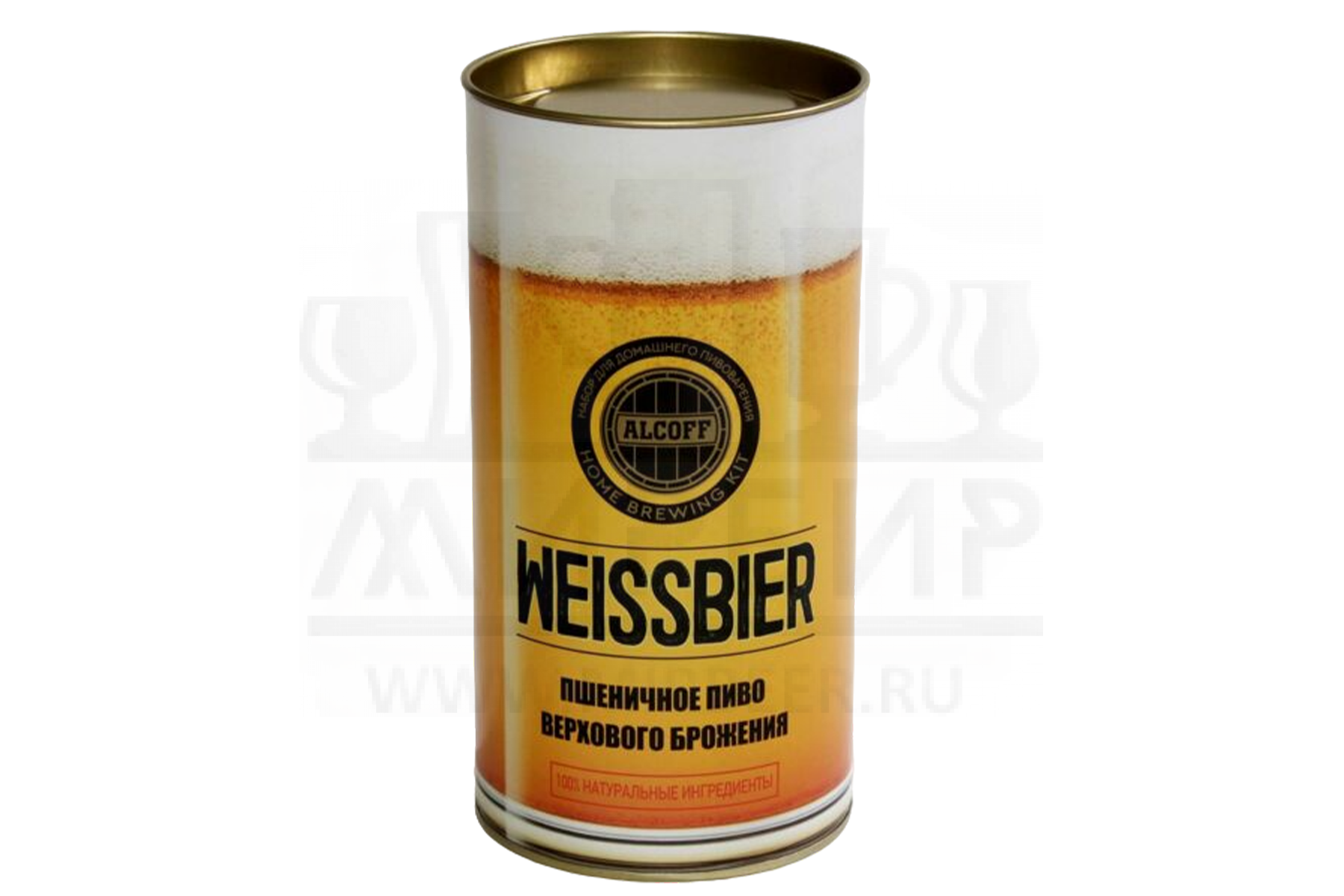 картинка Охмелённый экстракт ALCOFF "WEISSBIER" пшеничное, 1.7 кг от магазина На Огне