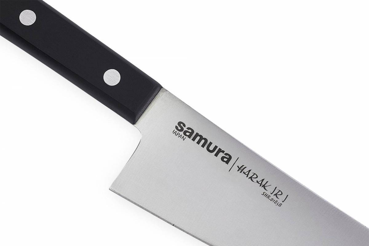 картинка Нож кухонный Гюто SAMURA HARAKIRI SHR-0185B от магазина На Огне