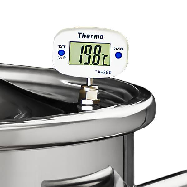 картинка Термометр электронный белый (4 см) от магазина НаОгне