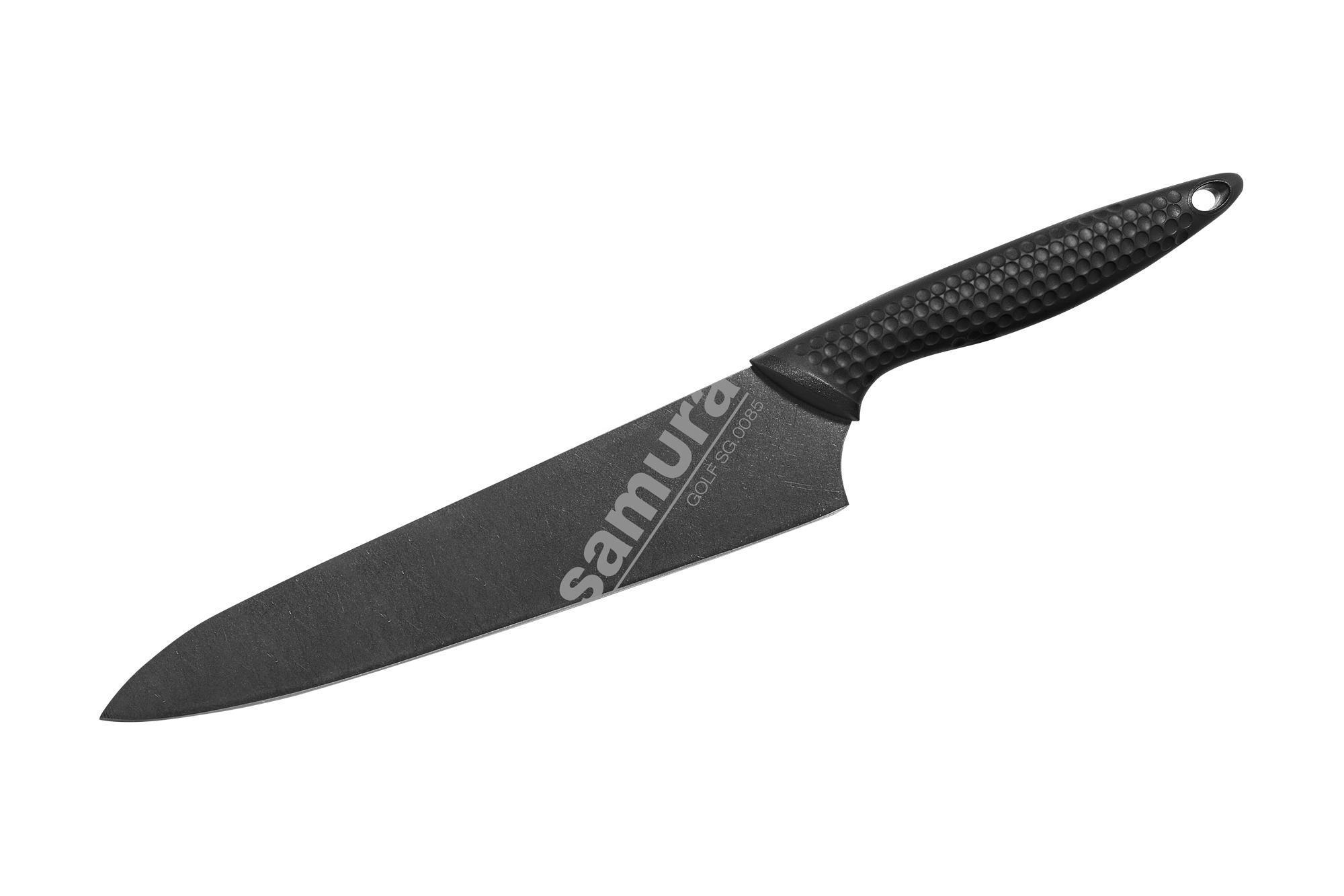картинка Набор из 4-x ножей SAMURA GOLF STONEWASH SG-0240B/K			 от магазина На Огне