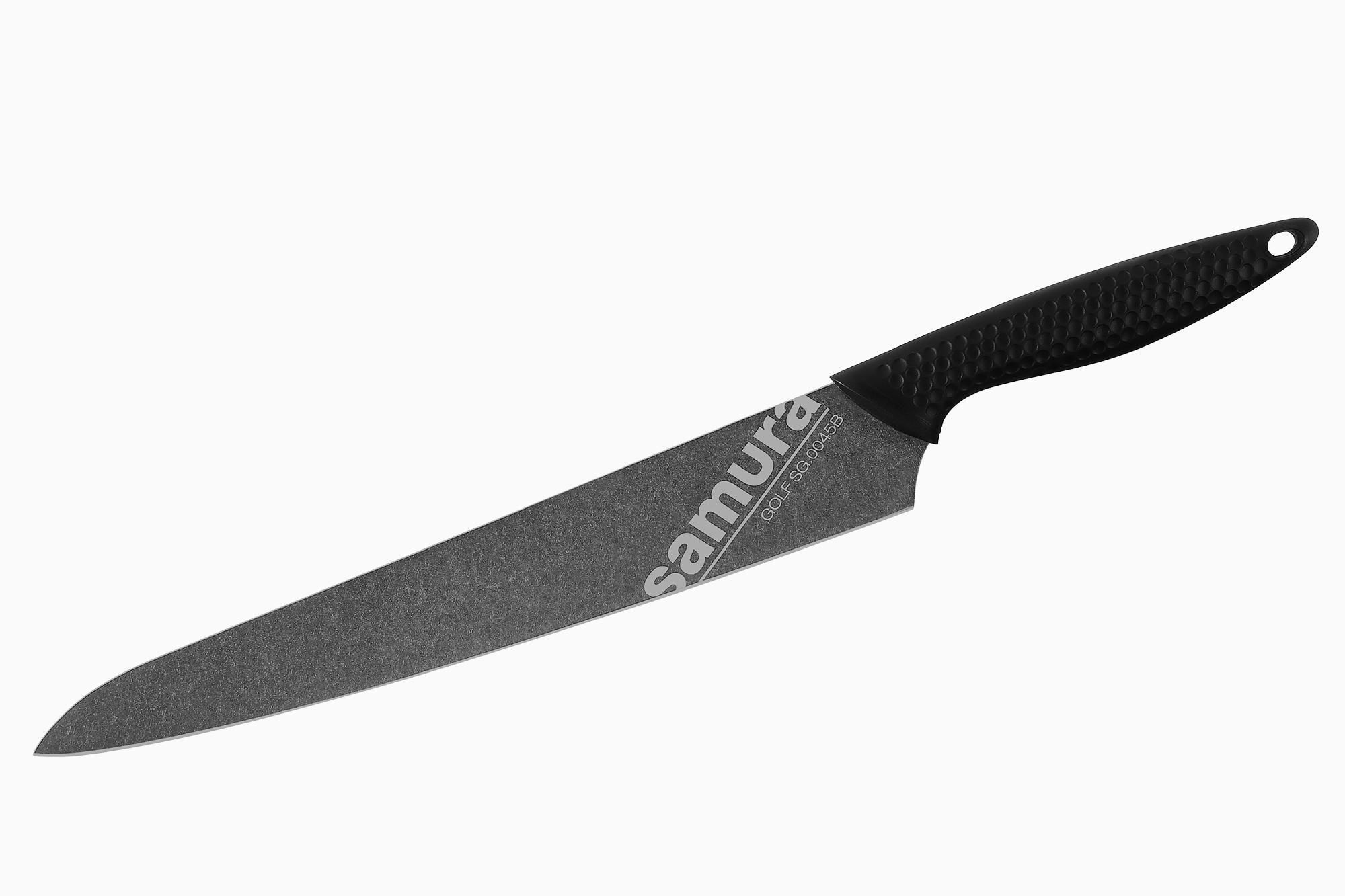 картинка Набор из 4-x ножей SAMURA GOLF STONEWASH SG-0240B/K			 от магазина На Огне